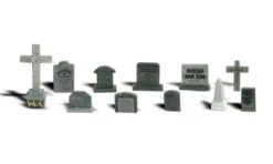 Woodand Scenics Tombstones - N Scale
