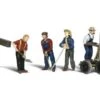 Woodand Scenics Rail Workers - N Scale -Model Haven Shop A2177 f 1