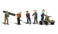 Woodand Scenics Rail Workers - N Scale