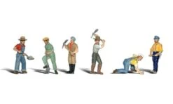 Woodand Scenics Track Workers - O Scale