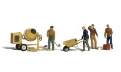 Woodand Scenics Masonry Workers - O Scale