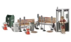 Woodand Scenics Street Accessories - O Scale