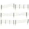 Woodand Scenics Barbed Wire Fence - HO Scale -Model Haven Shop A2980 f 1
