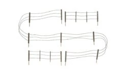 Woodand Scenics Barbed Wire Fence - O Scale