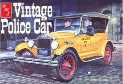 AMT 1/25 1927 FORD T VINTAGE POLICE CAR