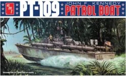 AMT 1/64 John F. Kennedy PT109 Torpedo Boat Plastic Model Kit