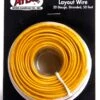 Layout Wire - 50' 15.2m -- Yellow -Model Haven Shop ATL 318 2 15892.1504130200