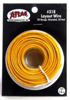 Layout Wire - 50' 15.2m -- Yellow