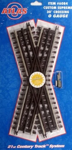 Atlas O 30-Degree Track Crossing