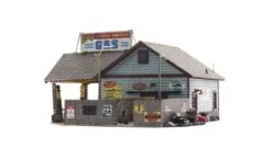 Woodland Scenics Ethyl's Gas & Service - N Scale