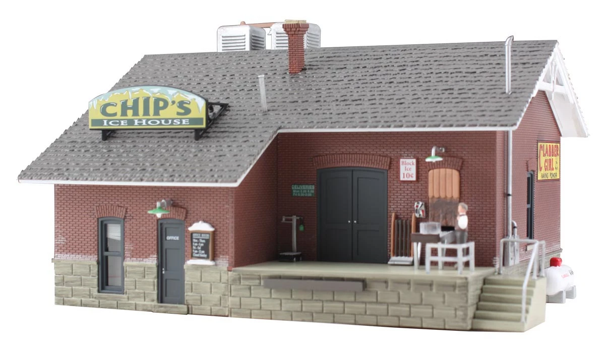 Woodland Scenics Chip's Ice House - HO Scale 3 Woodland Scenics Chip's Ice House - HO Scale