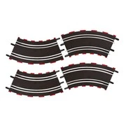 Carrera 2/45 Curve (4 Pieces), For Use Only With GO!!! And Digital 1/43