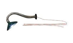 Woodland Scenics Gooseneck Wall Mount Lights - O Scale