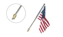 Woodland Scenics Just Plug® Small US Flag - Wall Mount