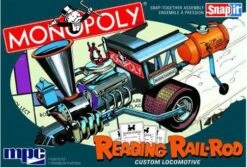 MPC 1/25 Monopoly Reading Rail-Rod Custom Locomotive (Snap Together)