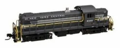 Atlas Model Railroad Co. Alco RS1 - Standard DC - Classic -- New York Central #8100 (Lightning Stripe, 2-Tone Gray)