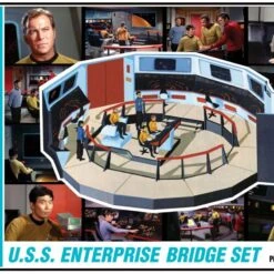 AMT 1/32 USS ENTERPRISE BRIDGE