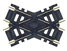 Atlas Model Railroad Co. Custom-Line(R) Crossing - Code 100 -- 45-Degree, 3" 7.6cm Black Ties