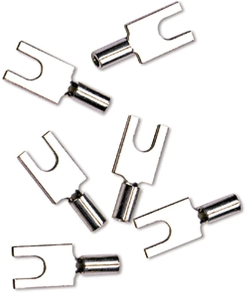 Atlas Model Railroad Co. No. 3 Spade Tongue Solderless Connectors -- Pkg(24) 3 Atlas Model Railroad Co. No. 3 Spade Tongue Solderless Connectors -- Pkg(24)