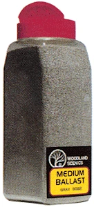 Woodland Scenics BROWN Ballast Shaker - Fine
