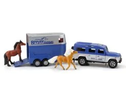 Breyer Land Rover® And Tag-A-Long Horse Trailer