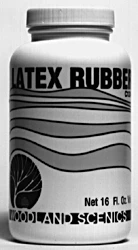 Woodland Scenics Latex Rubber (Liquid) 16oz