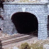 Woodland Scenics Double-Track Cut Stone Tunnel Portal -Model Haven Shop c1257