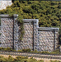 Woodland Scenics Cut Stone Retaining Wall Pkg(3)