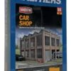 Walthers Cornerstone Car Shop Kit - HO Scale 1 Walthers Cornerstone Car Shop Kit - HO Scale -Model Haven Shop car shop 933 3040 pkg big