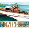 Lindberg 1/25 Owens Outboard Cruiser Boat -Model Haven Shop lndhl222 12