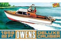 Lindberg 1/25 Owens Outboard Cruiser Boat