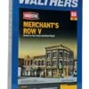 Walthers Cornerstone Merchant's Row V Kit - HO Scale -Model Haven Shop merchants row v 933 4041 pkg big