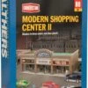 Walthers Cornerstone Modern Shopping Center II Kit - HO Scale -Model Haven Shop modern shopping center ii 933 4116 pkg big