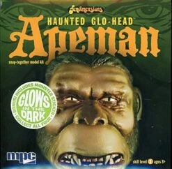 MPC 6" Tall Haunted Glo-Head Apeman